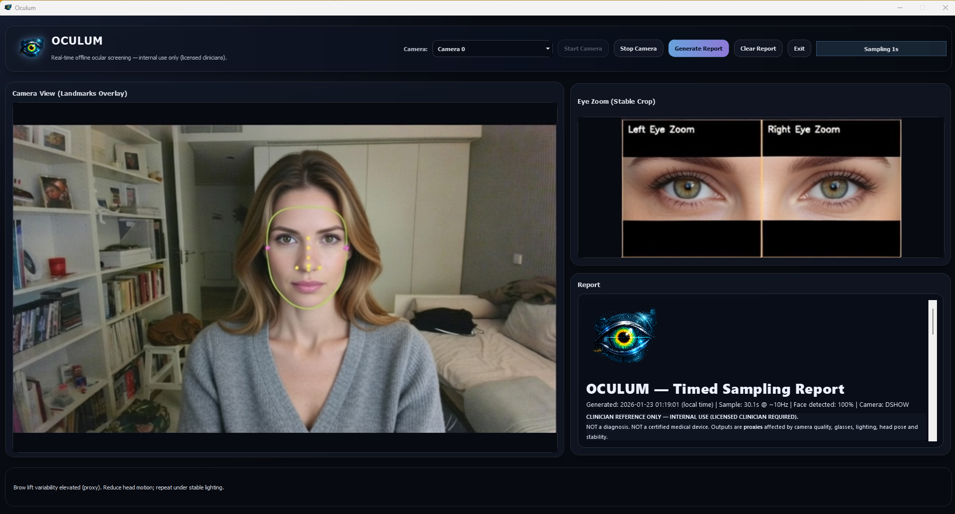 Oculum Interface