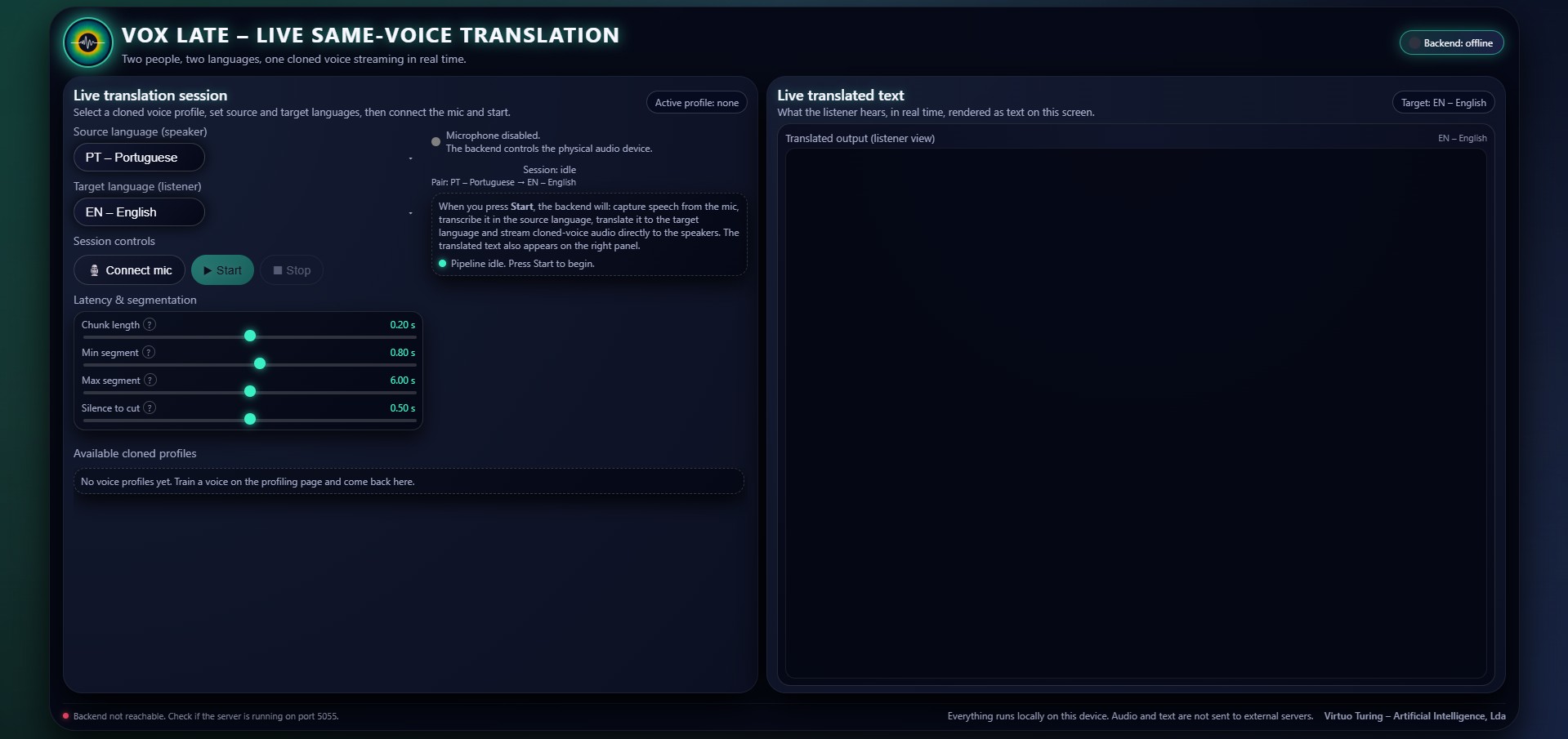 Vox Late Interface Preview